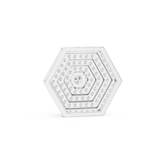 Hexagon Pavé Diamond Pendant Necklace