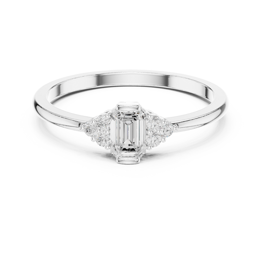 Emerald Signature Three-Stone Ring