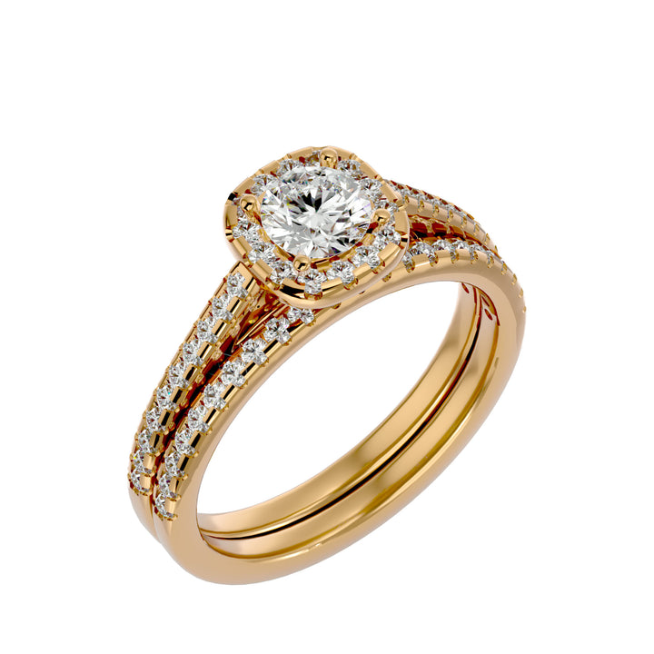 ASA Iris Diamond Bridal Ring