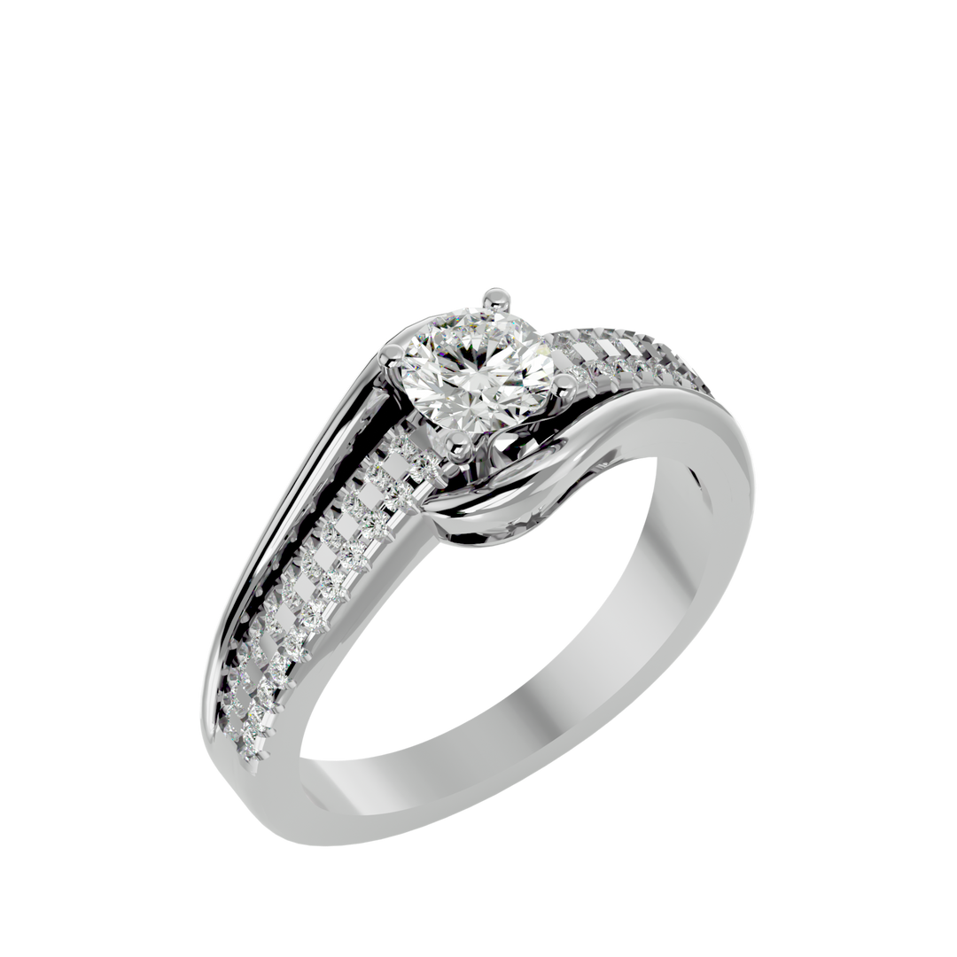 ASA Finley Diamond Solitaire Ring
