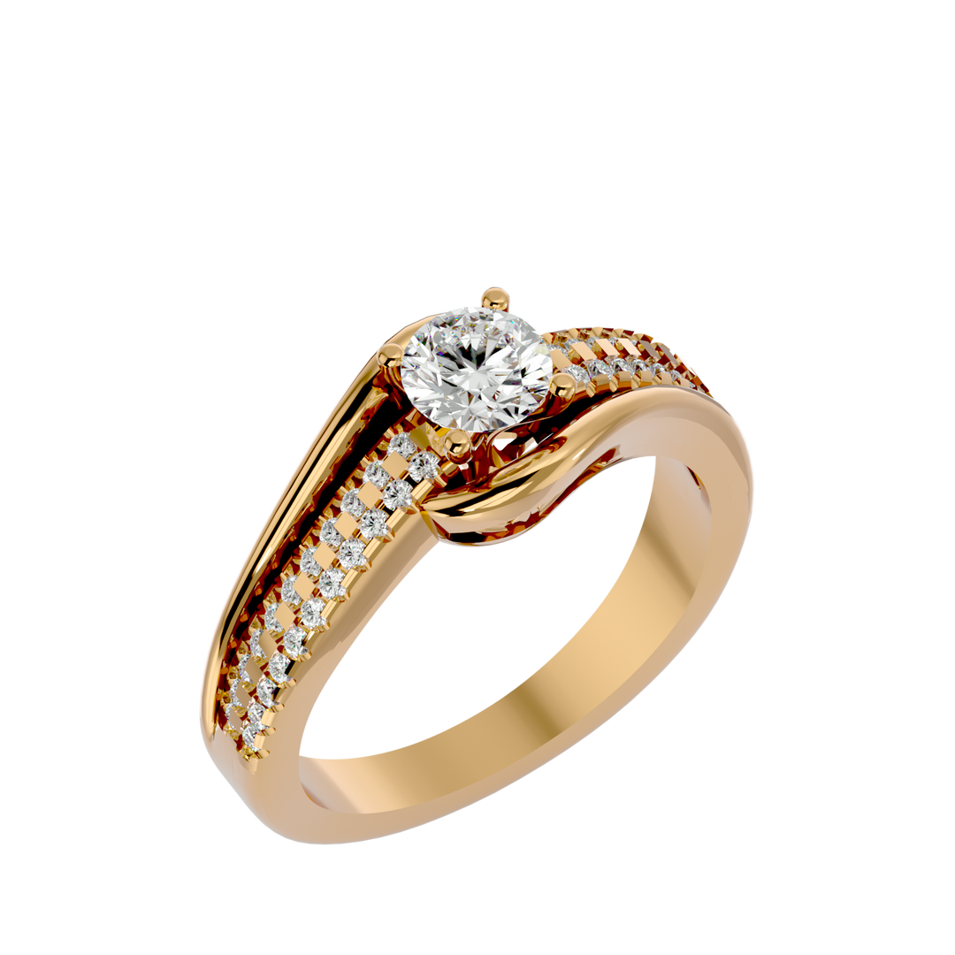 ASA Finley Diamond Solitaire Ring