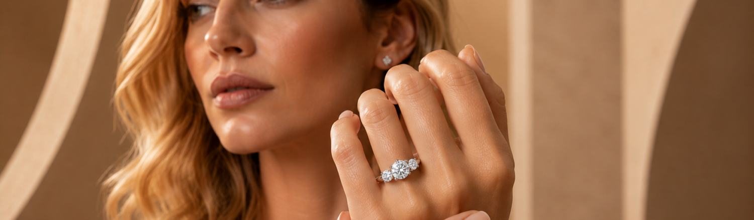Three Stone Rings