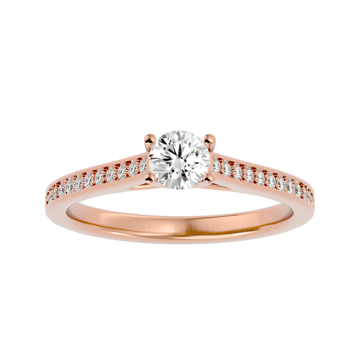 ASA Bee Diamond Solitaire Ring