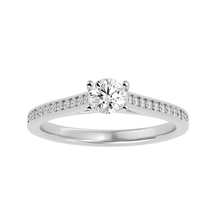ASA Bee Diamond Solitaire Ring