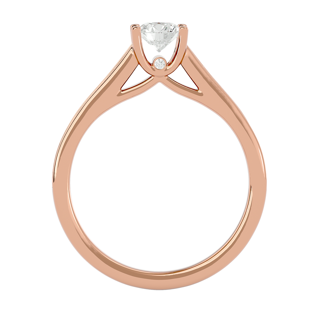 ASA Bee Diamond Solitaire Ring