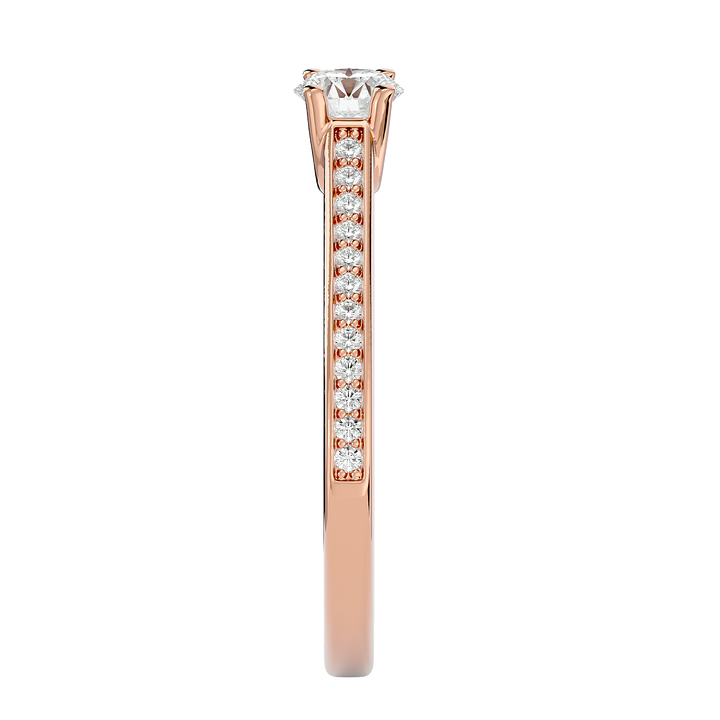 ASA Bee Diamond Solitaire Ring