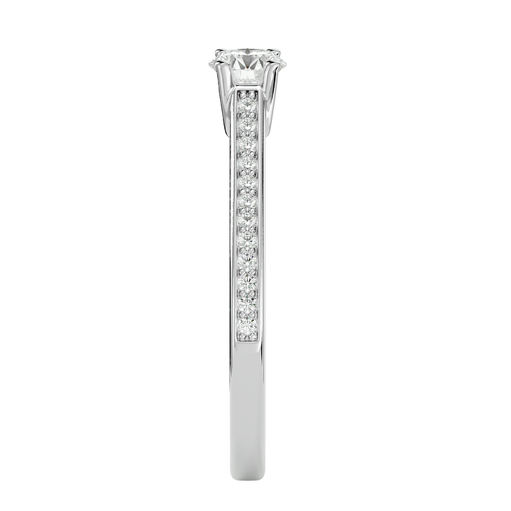 ASA Bee Diamond Solitaire Ring