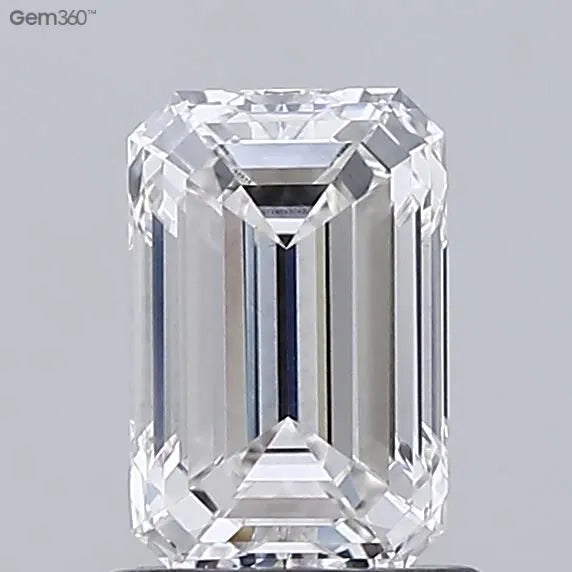1.10ct Emerald Lab Grown Diamond (Colour E, Clarity VS2, IGI Certified)