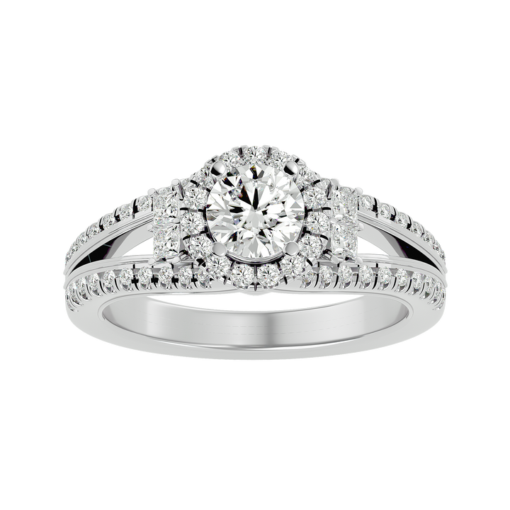 ASA Elenora Diamond Halo Ring