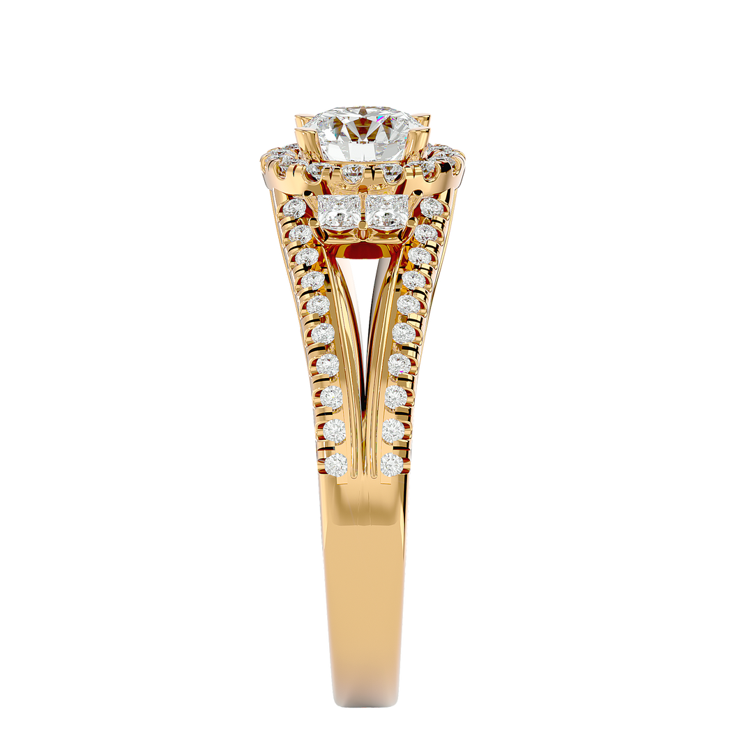ASA Elenora Diamond Halo Ring