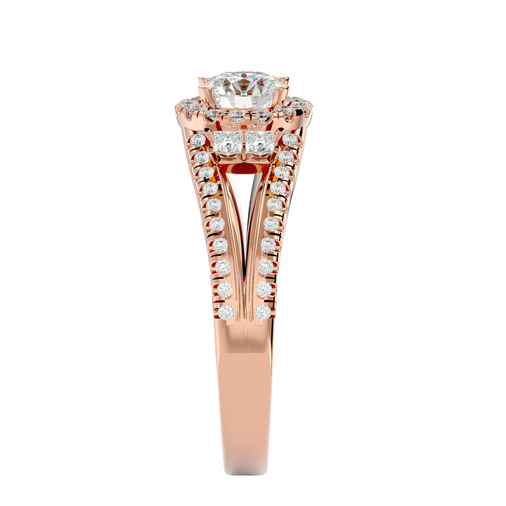 ASA Elenora Diamond Halo Ring