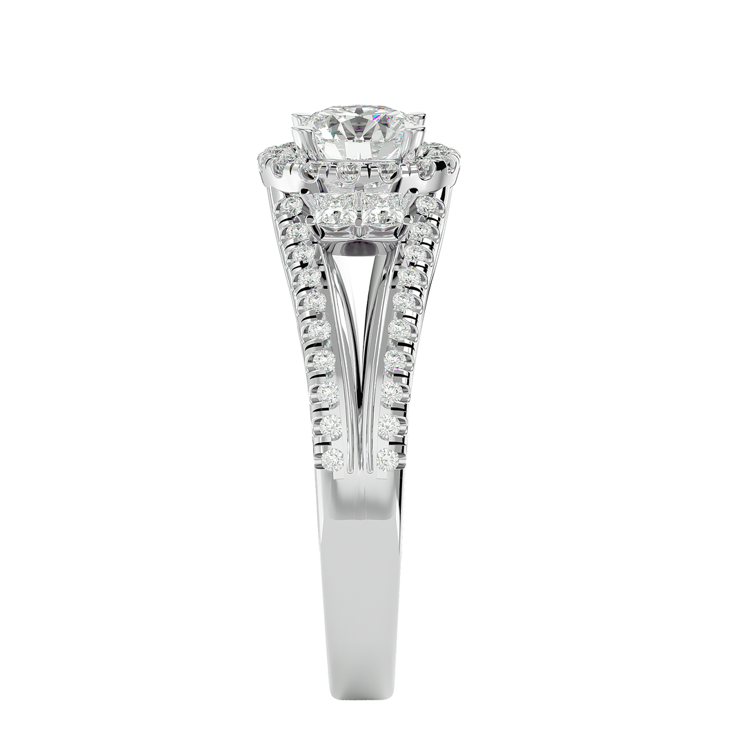 ASA Elenora Diamond Halo Ring