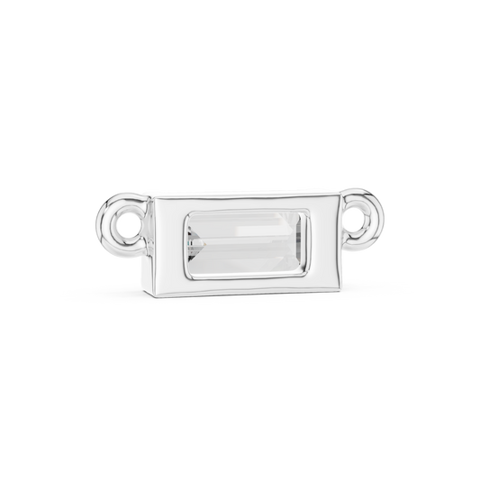 Emerald Cut Solitaire Pendant Necklace