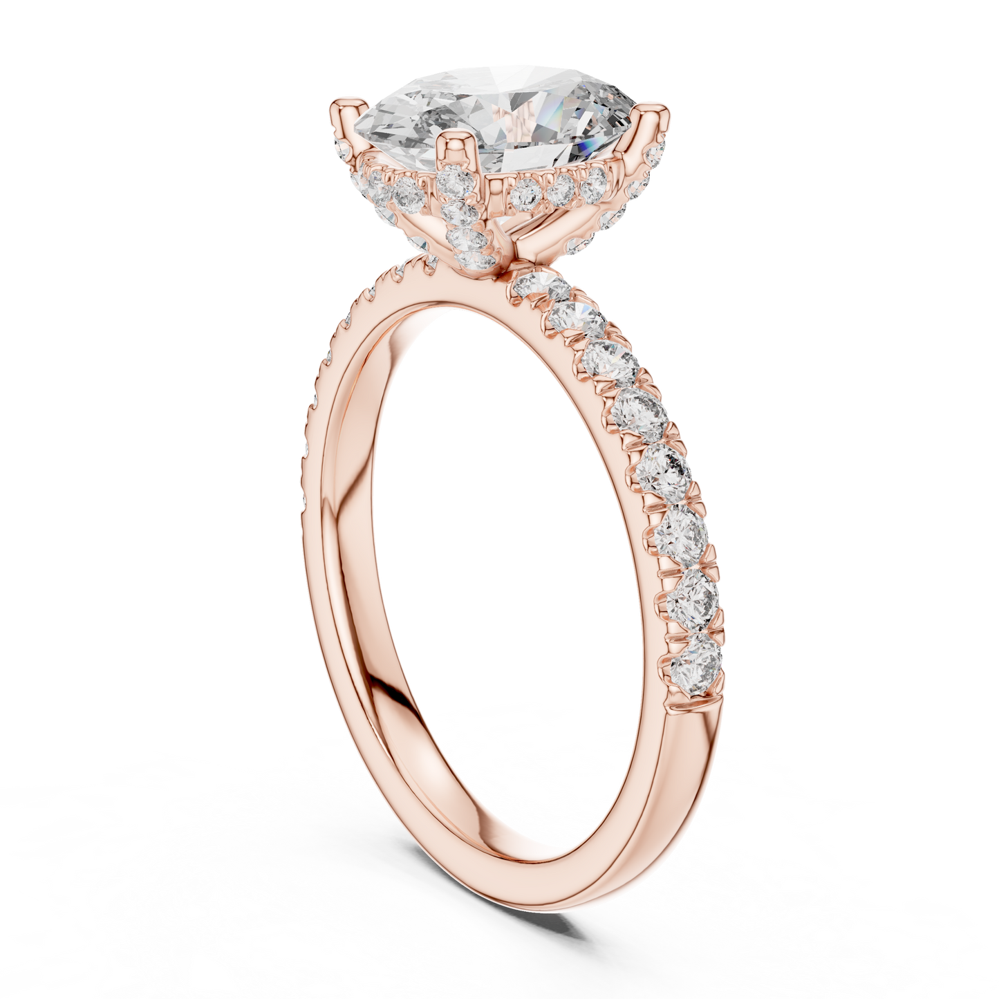 Amelisse Oval Diamond Ring
