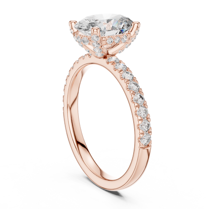 Amelisse Oval Diamond Ring