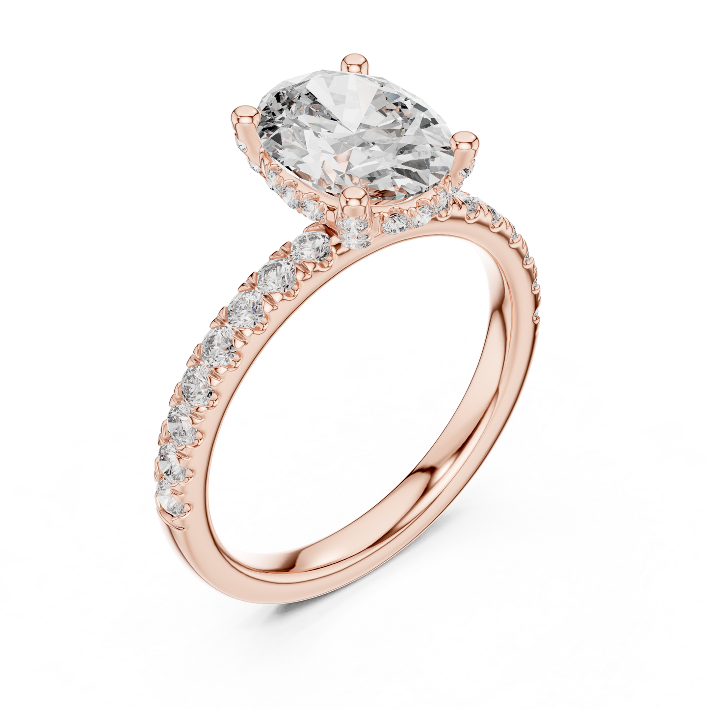 Amelisse Oval Diamond Ring