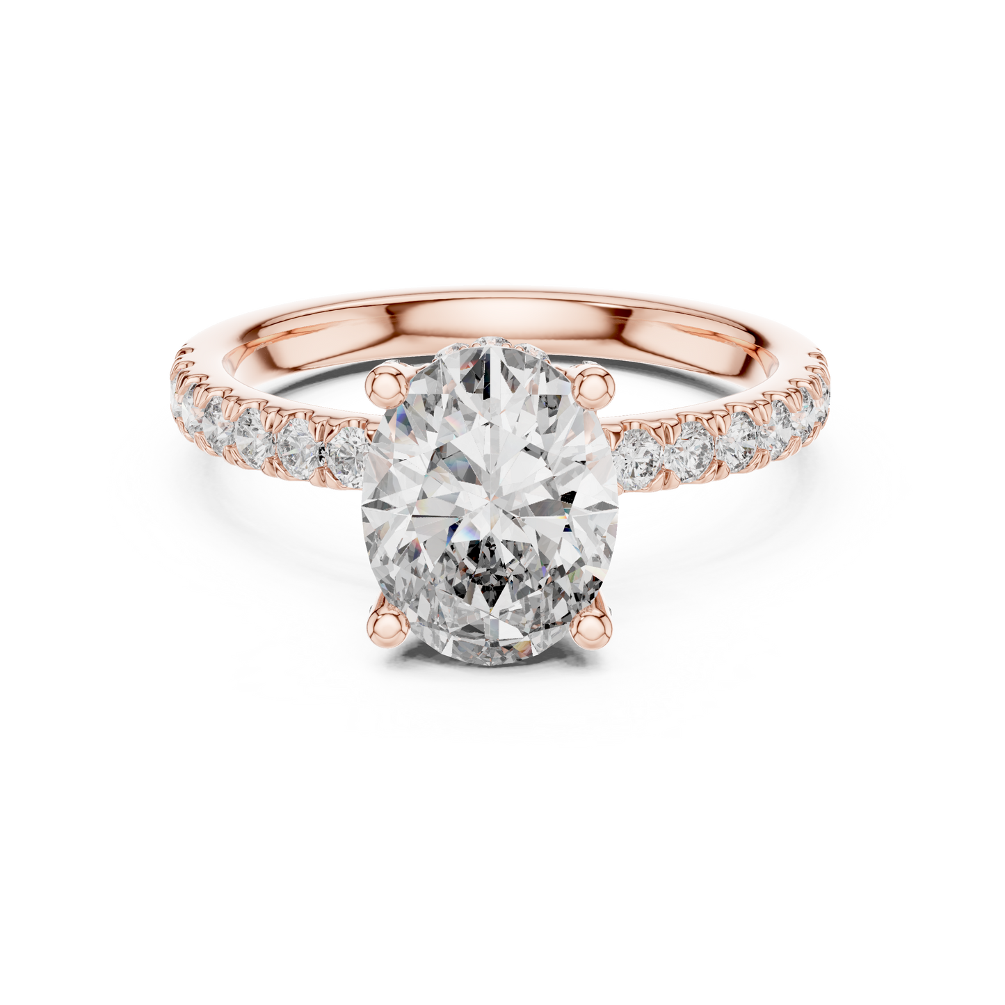 Amelisse Oval Diamond Ring