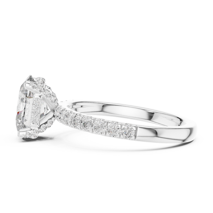 Amelisse Oval Diamond Ring