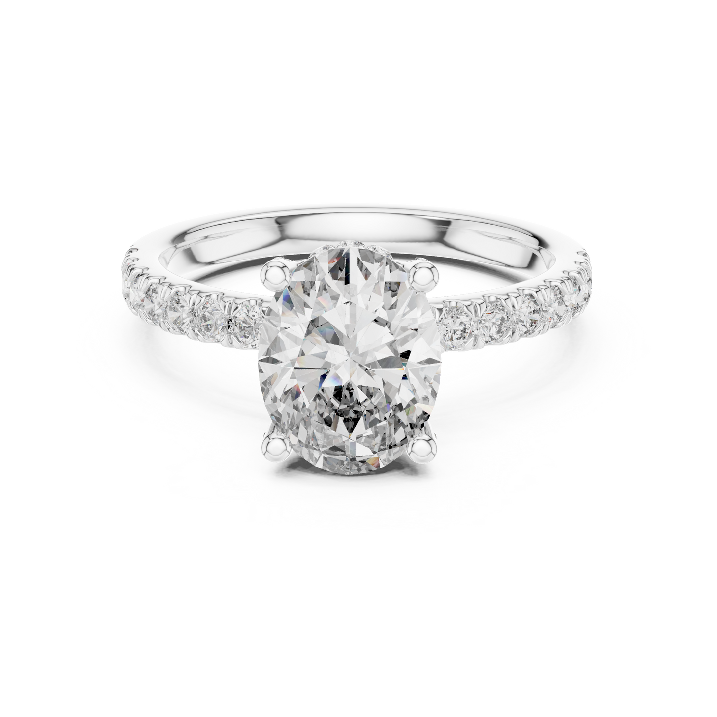 Amelisse Oval Diamond Ring