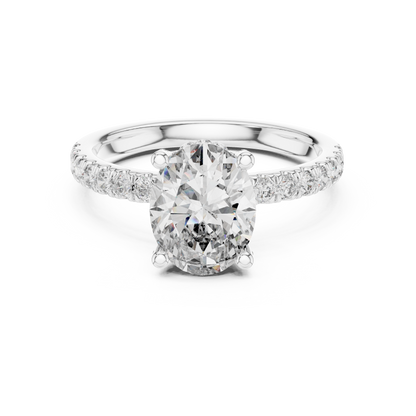 Amelisse Oval Diamond Ring