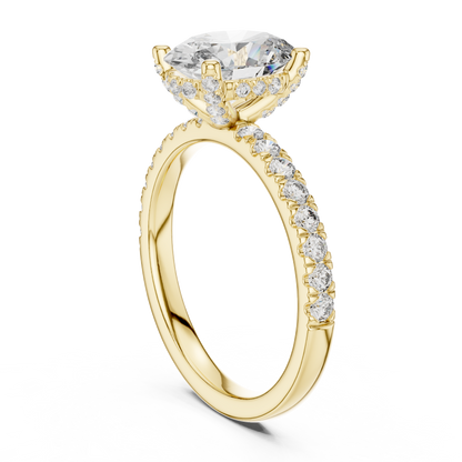 Amelisse Oval Diamond Ring