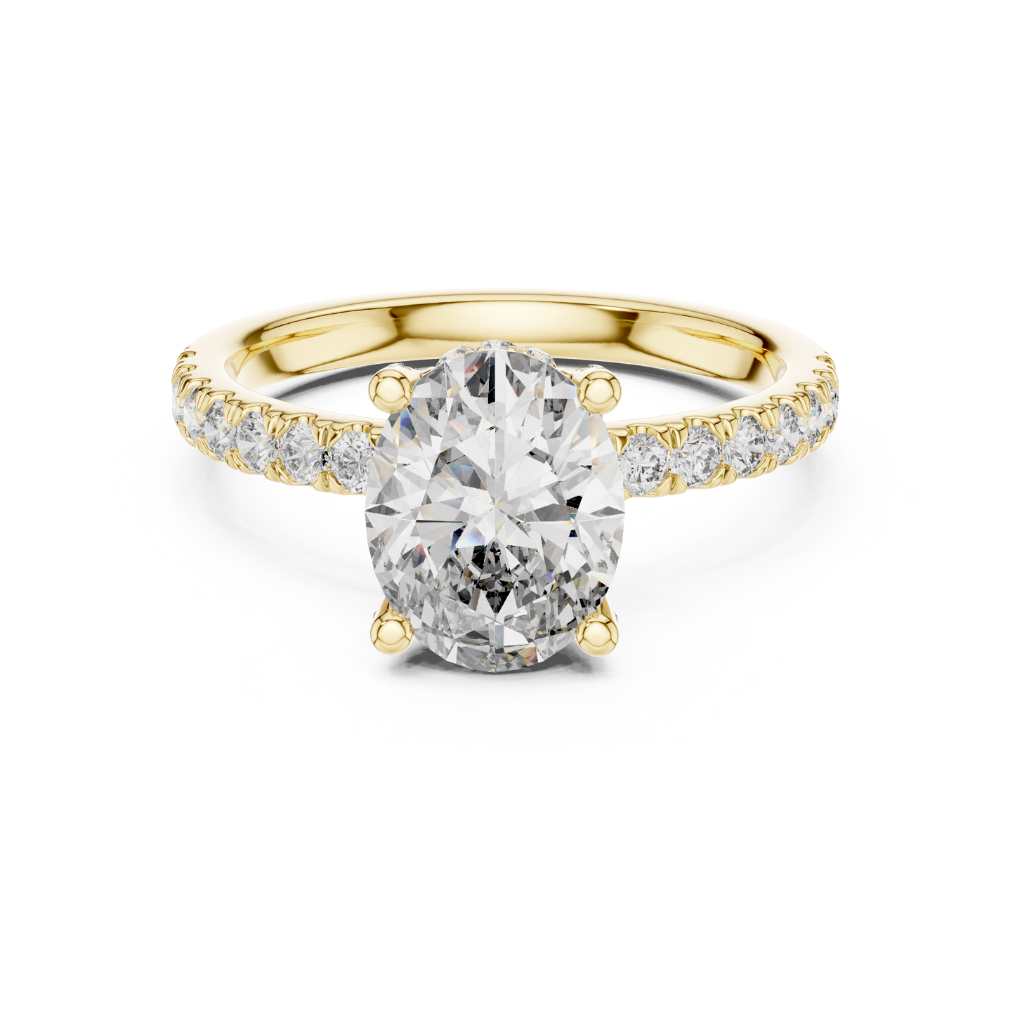 Amelisse Oval Diamond Ring