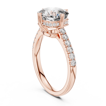 Aurelia Cushion Cut Diamond Ring