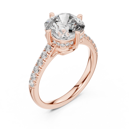 Aurelia Cushion Cut Diamond Ring