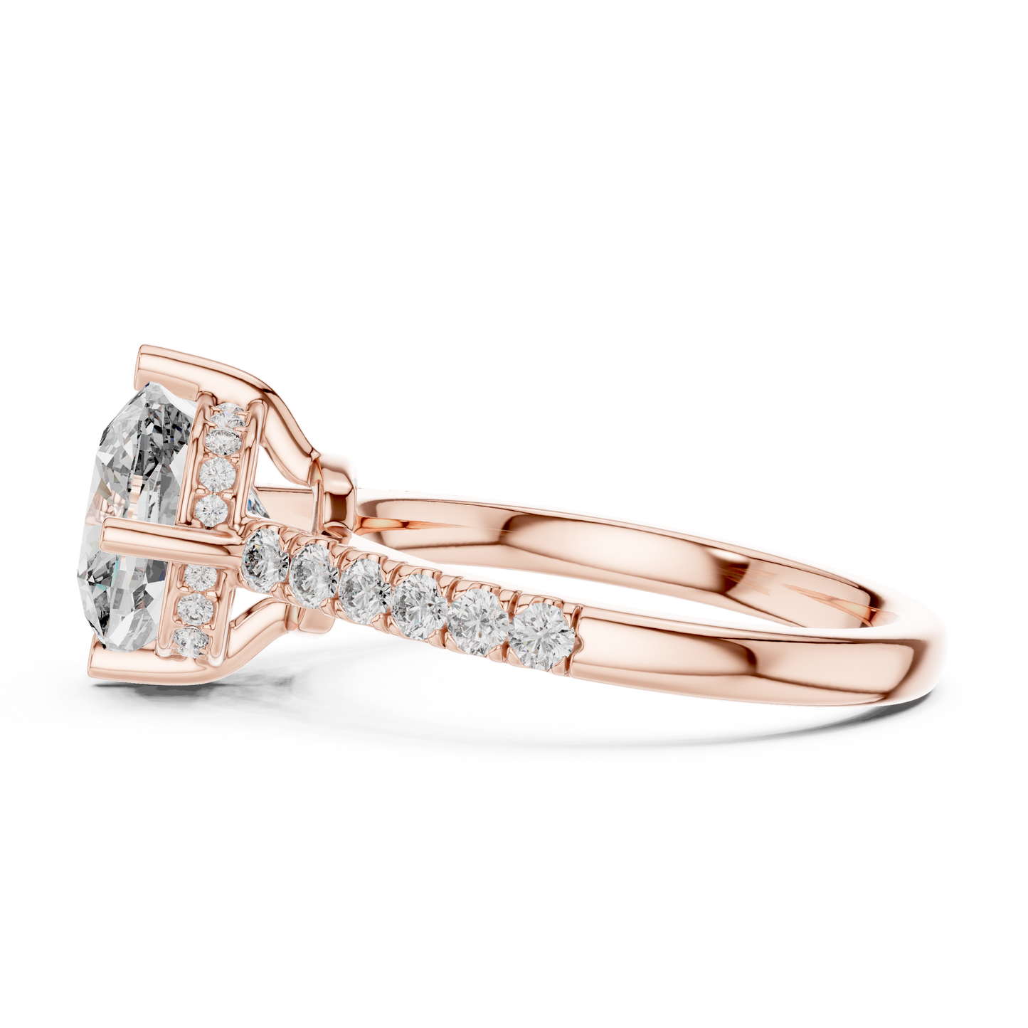 Aurelia Cushion Cut Diamond Ring