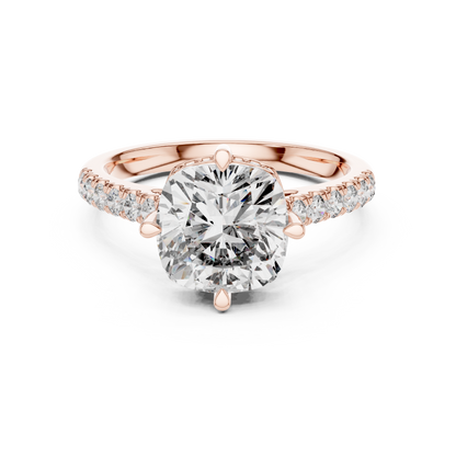 Aurelia Cushion Cut Diamond Ring
