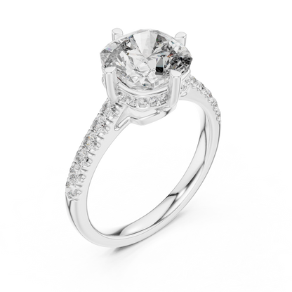 Aurelia Cushion Cut Diamond Ring