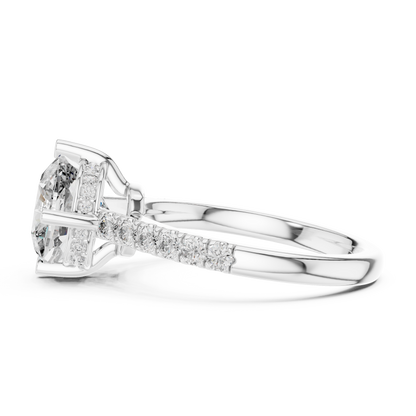 Aurelia Cushion Cut Diamond Ring