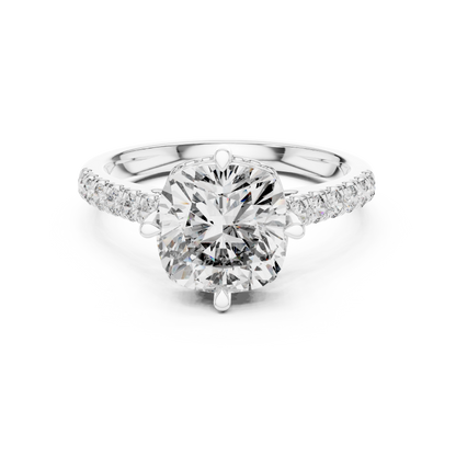 Aurelia Cushion Cut Diamond Ring