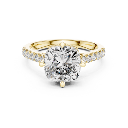 Aurelia Cushion Cut Diamond Ring
