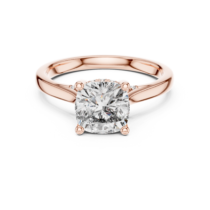 Elowen Cushion Diamond Solitaire Ring