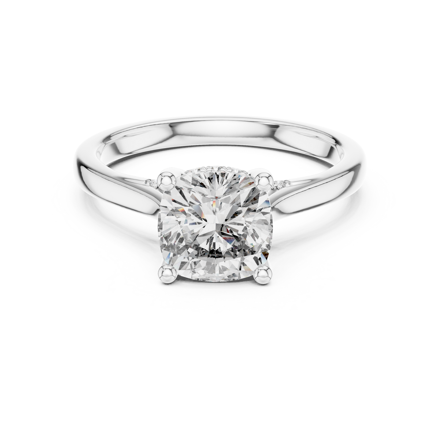 Elowen Cushion Diamond Solitaire Ring