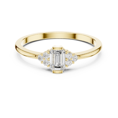 Emerald Signature Three-Stone Ring