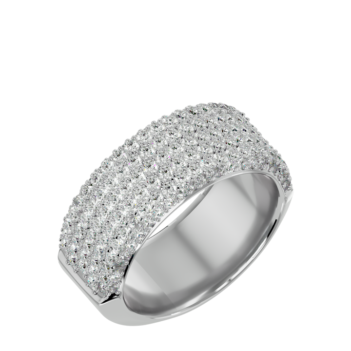 ASA Flo Diamond Wedding Bands