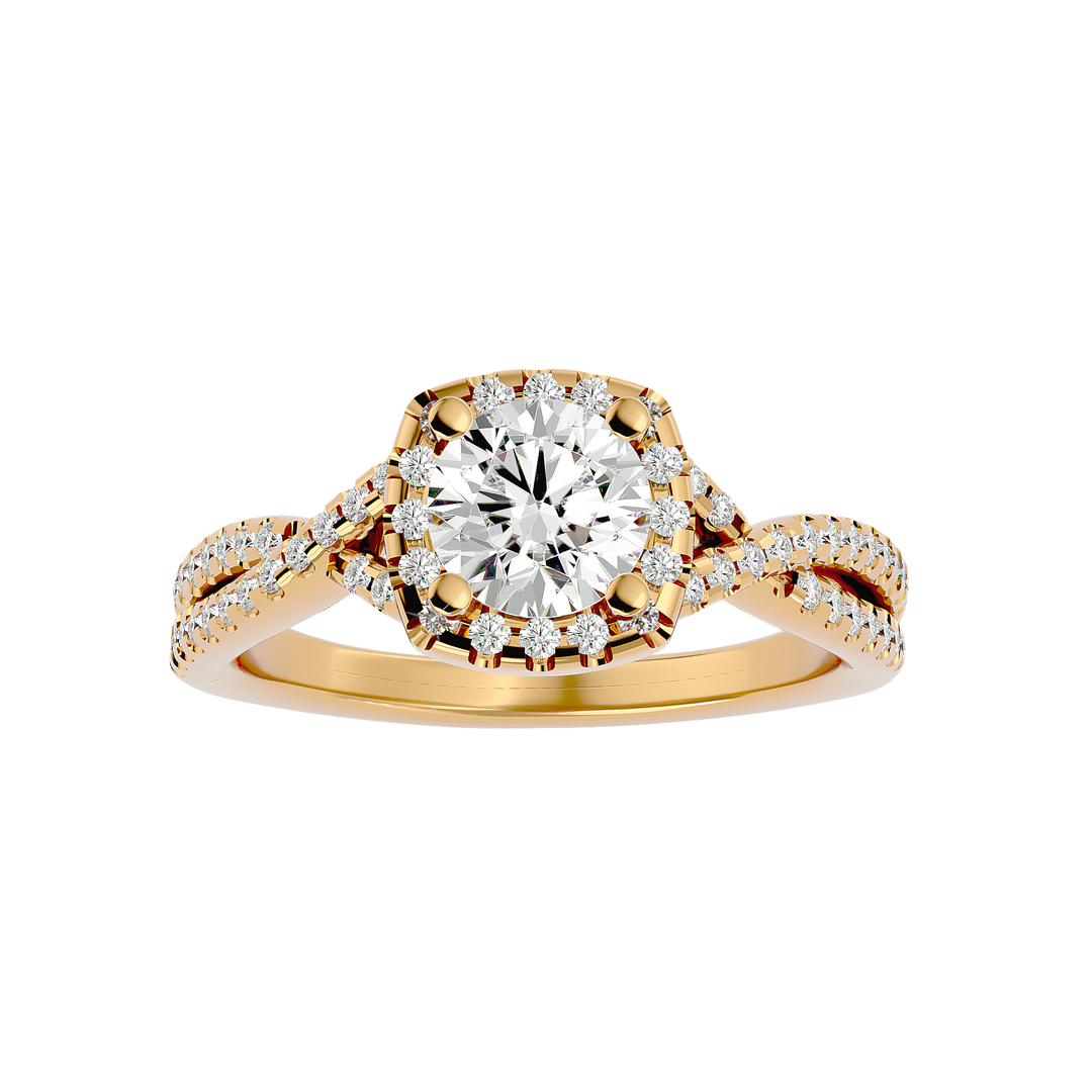 ASA Imogen Diamond Halo Ring