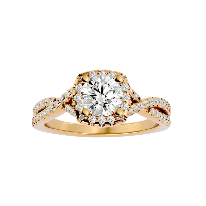 ASA Imogen Diamond Halo Ring