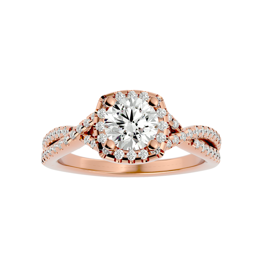 ASA Imogen Diamond Halo Ring