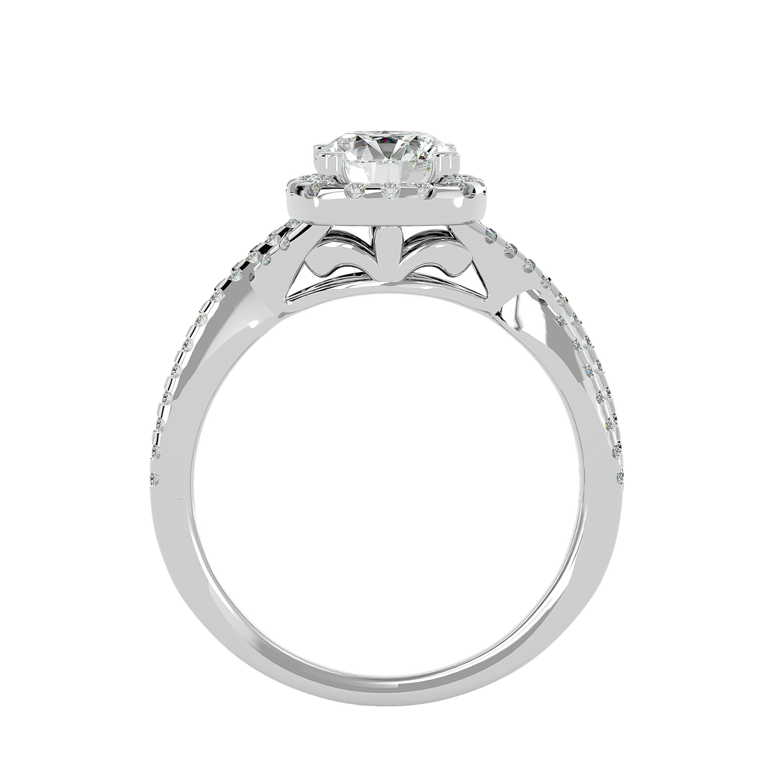 ASA Imogen Diamond Halo Ring