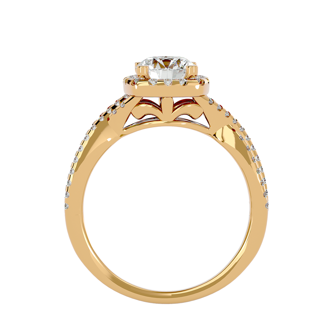 ASA Imogen Diamond Halo Ring