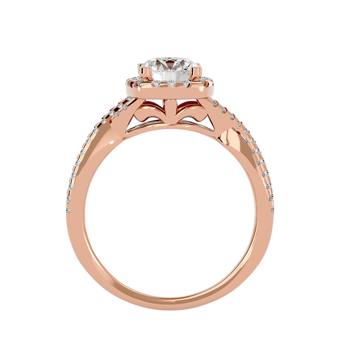 ASA Imogen Diamond Halo Ring