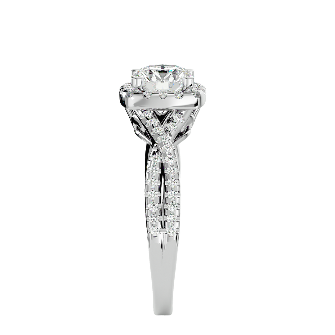 ASA Imogen Diamond Halo Ring