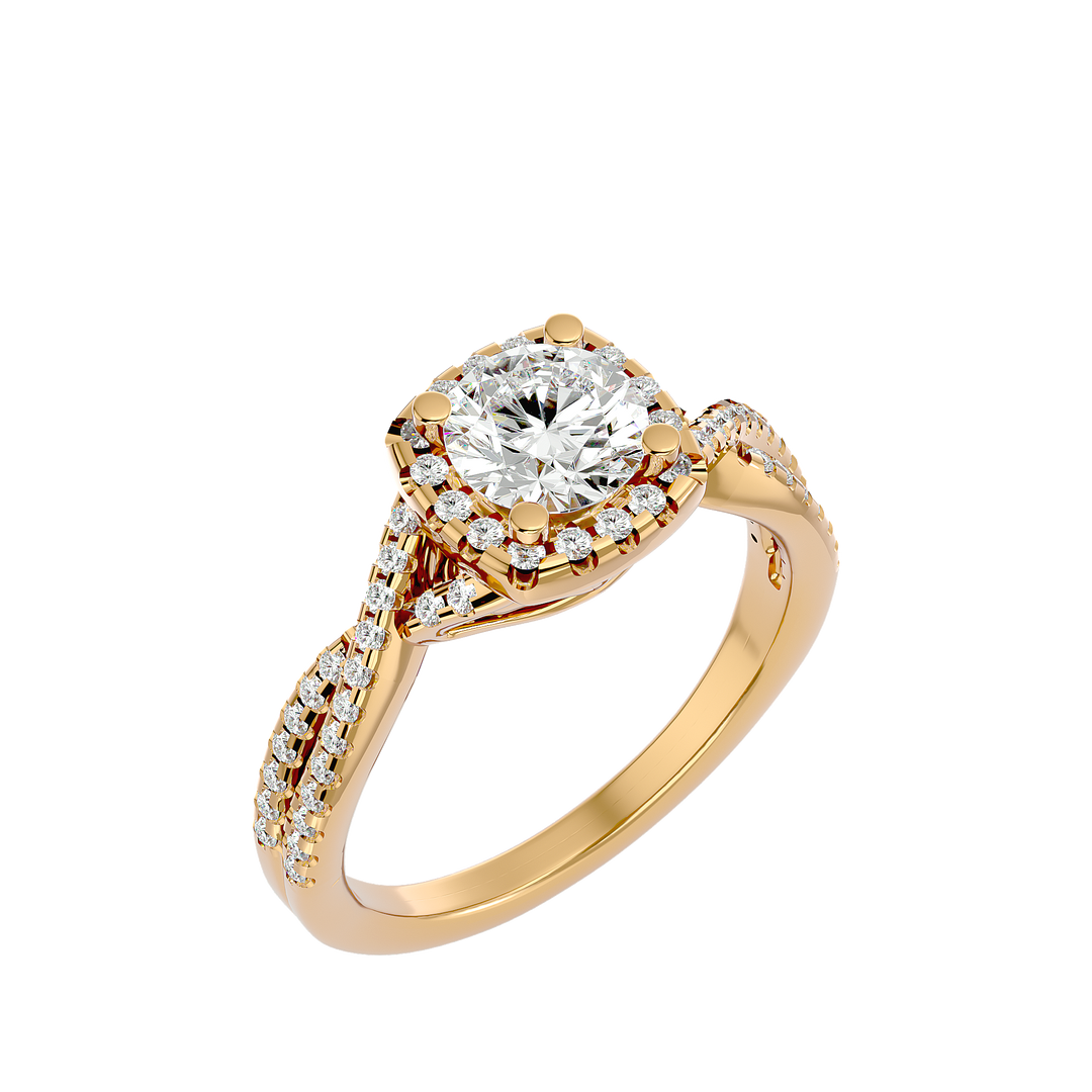 ASA Imogen Diamond Halo Ring