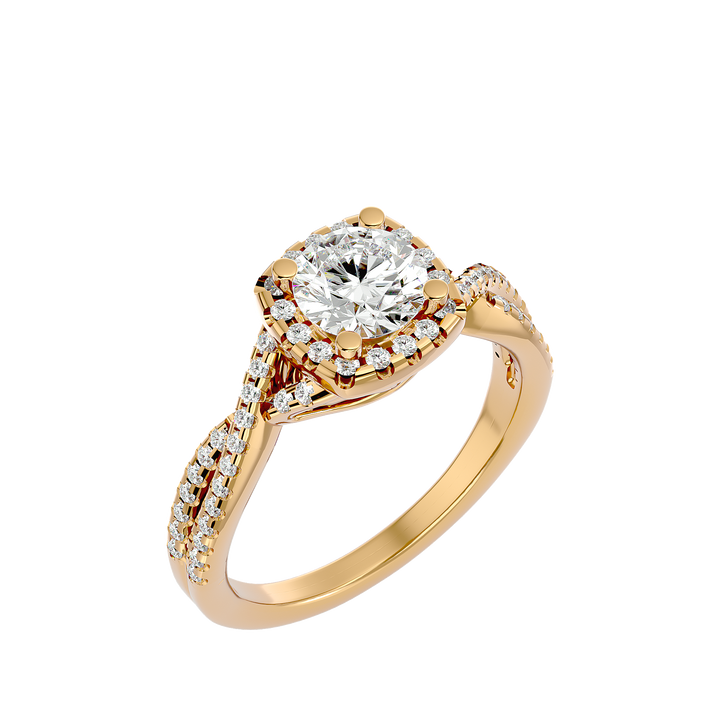 ASA Imogen Diamond Halo Ring