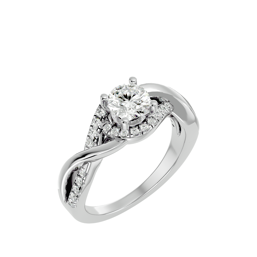 ASA Jacqueline Diamond Halo Ring