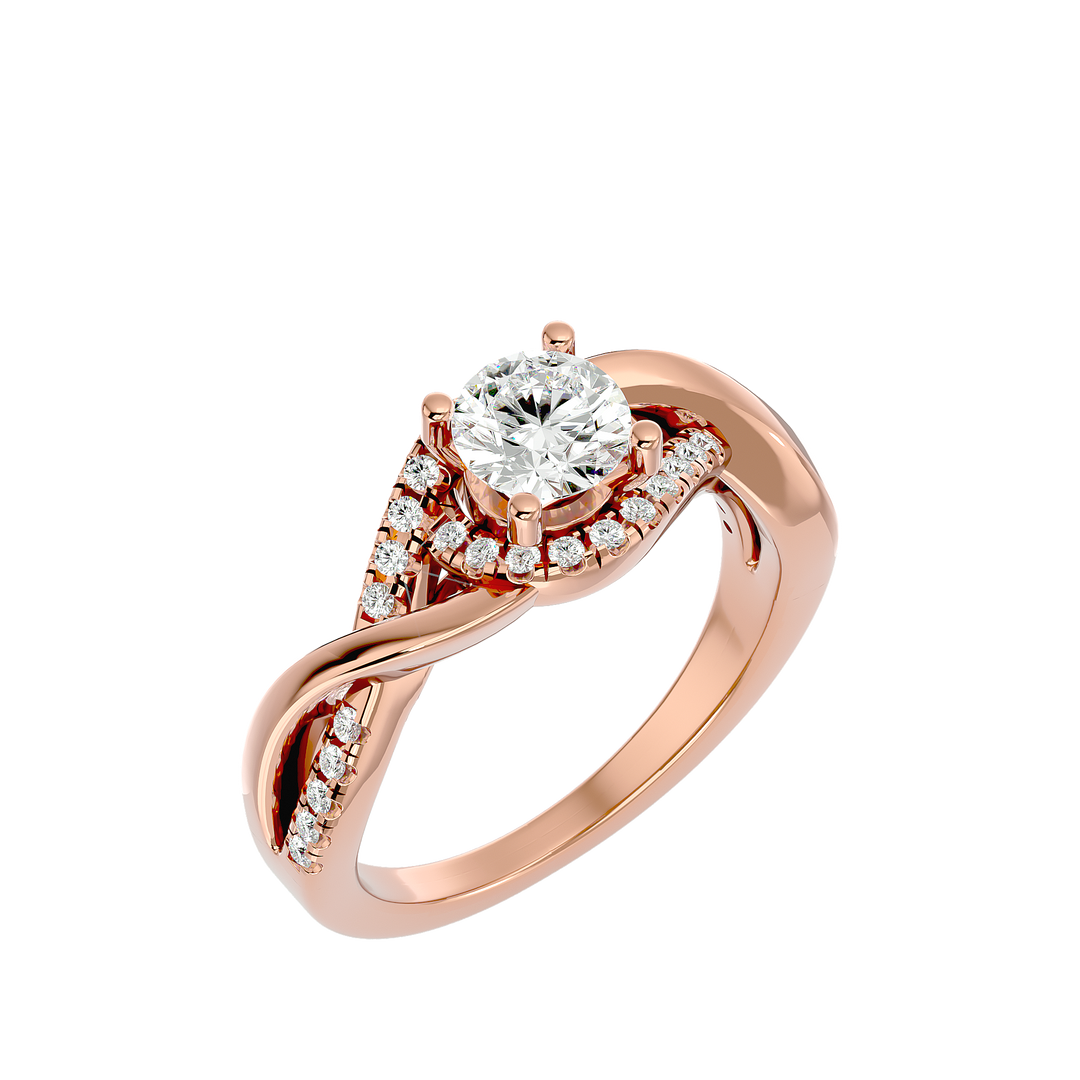 ASA Jacqueline Diamond Halo Ring