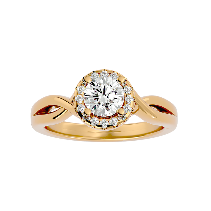 ASA Josephine Diamond Halo Ring